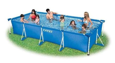 piscina estructural intex armable finca familiar 4.50m x 220 Intex Swimming Pool, Swimming Pool Images, Swimming Pool Kits, Swimming Pool Pictures, Piscina Intex, Swimming Pool Filters, Best Above Ground Pool, Pool Kits, Swimming Pool Photos