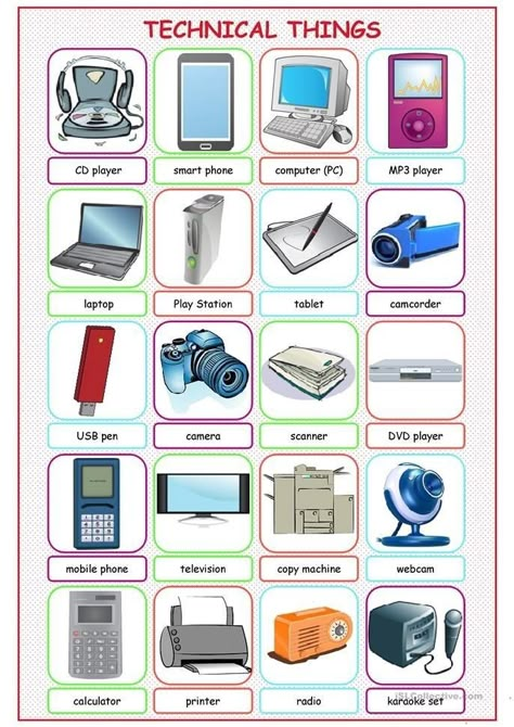 Things Vocabulary, Technology Vocabulary, Computer Lab Decor, Computer Science Lessons, Ell Activities, Computer Lab Lessons, Computer Lab Classroom, Computer Teacher, Computer Lessons