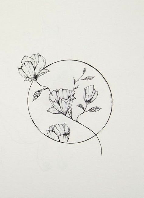 Tattoos Nature, Poppy Flower Tattoo, Line Art Tattoos, Art Tattoos, Poppy Flower, Flower Tattoo, Line Art, Tattoos, Flowers