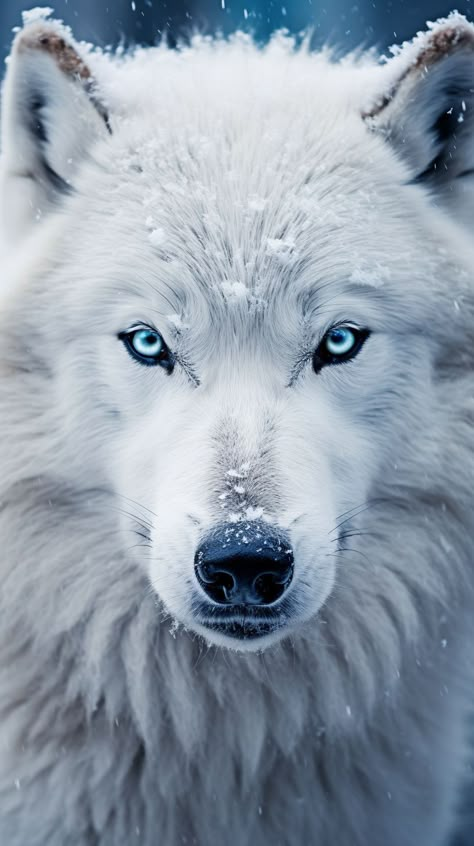 Wolf With Blue Eyes, Wolf Art Fantasy, Wolf Clothing, Angry Wolf, Wolf World, Wolf Images, Wild Animals Pictures, Wolf Photos, Wolf Spirit Animal