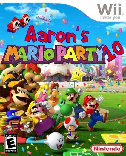 Photo 1 of 12: Super Mario Bros / Birthday "Aaron's 10th Birthday" | Catch My Party Mario Party 9, Mario Party Games, Wii Party, Party Boards, Wii Game, Wii Remote, Two Player Games, Switch Nintendo, Mario Games