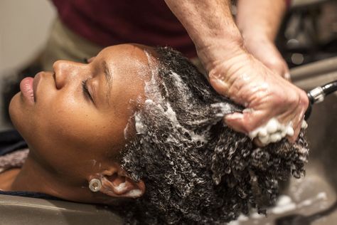 How to Do an Updo With Natural Hair | POPSUGAR Beauty Everyday Curls, Diy Updo, Hair Volume Spray, Parting Hair, Curl Definition, U Shaped Hair, Hair Black Women, Wash Hair, Hair Coils