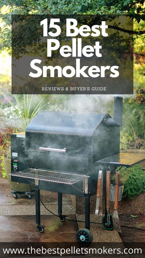 15 Best Pellet Smokers Custom Bbq Grills, Wood Pellet Grill Recipes, Pellet Smoker Recipes, Smoker Pellets, Diy Smoker, Best Smoker, Pellet Grills Smokers, Pellet Smoker, Bbq Essentials