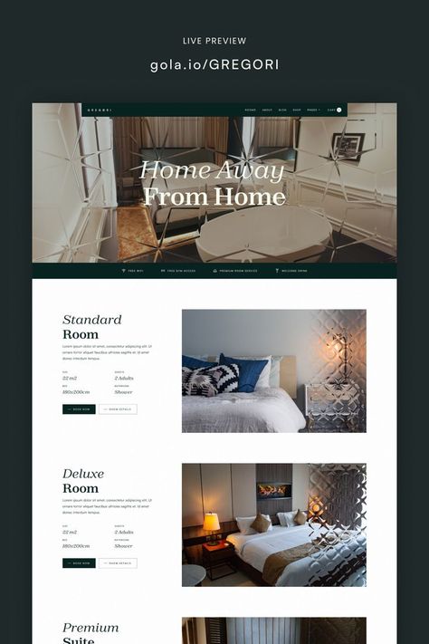 Hotel Website Design Inspiration, Elegant Website Design, Hotel Website Design, B2b Website, Web Design Creative, Portfolio Designs, Travel Website Design, Luxury Website, Business Web Design