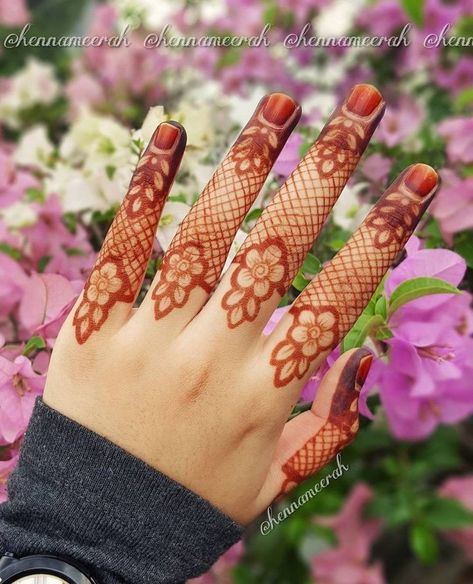 For more mehndi designs, visit our YouTube channel Samfree Styles. Mehndi Designs Finger, Henna Hand Designs, Finger Mehndi, Floral Henna Designs, Finger Henna Designs, Heart Music, Eid Mehndi Designs, Bridal Mehendi Designs Hands, Tattoo Heart