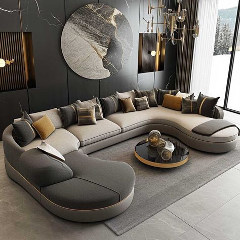 Selecting the Ideal Sofa Set to Elevate Your Drawing Room's Style • 333+ Images • [ArtFacade] Modern Sofa Designs Luxury, U Sofa, Latest Sofa Set Designs, Modern Living Room Sofa Set, Sofa Set Living Room, Stylish Sofa Sets, Modern Living Room Sofa, Drawing Room Furniture, Luxury Sofa Living Room