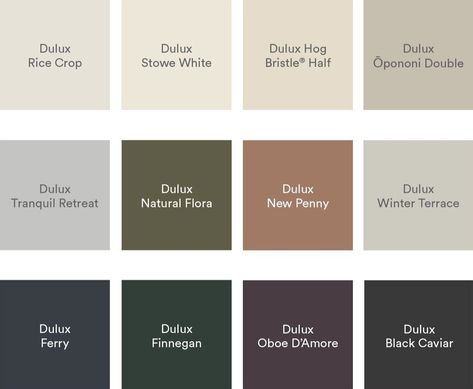 Dulux Colour Schemes, Wall Behind Bed, Three Birds Renovations, Painted Kitchen Cabinets Colors, Color Forecasting, Cabinet Paint Colors, Rattan Furniture Set, Three Birds, Paint Color Palettes