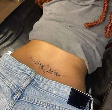 Lower Back Name Tattoos, Tramp Stamps Lower Backs, Munich Tattoo, Lower Belly Tattoos, Cross Tattoos For Women, X Tattoo, Petite Tattoos, Pretty Tattoos For Women, Tattoos For Black Skin