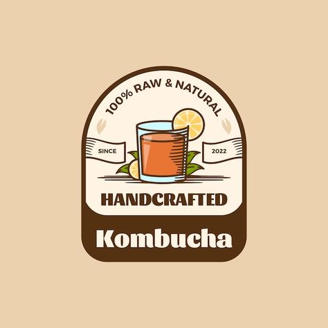 Kombucha Packaging, Mushroom Logo, Boho Branding, Logo Banners, Cityscape Photos, Vector Hand, Heart With Arrow, Photo Template, Shop Logo