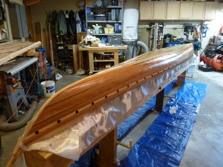 Wood Strip Sea Kayak | LumberJocks Woodworking Forum Dining Room Display Cabinet, Cedar Strip Kayak, Cedar Strip Canoe, Contemporary Office Desk, Live Edge Shelves, Sea Kayak, Cabinet Dining Room, Dining Buffet, Honey Do List