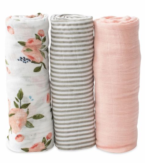 Discover great products at the best prices at Dealmoon. Little Unicorn Cotton Muslin Swaddle 3 Pack - Watercolor Roses. Price:$36.00 at Albee Baby