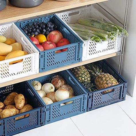 Vegetables Storage, Stackable Shelves, Vegetable Crates, Plastic Drawer Organizer, Shelf Baskets Storage, Plastic Crates, Fruit And Vegetable Storage, Kitchen Baskets, Vegetable Storage