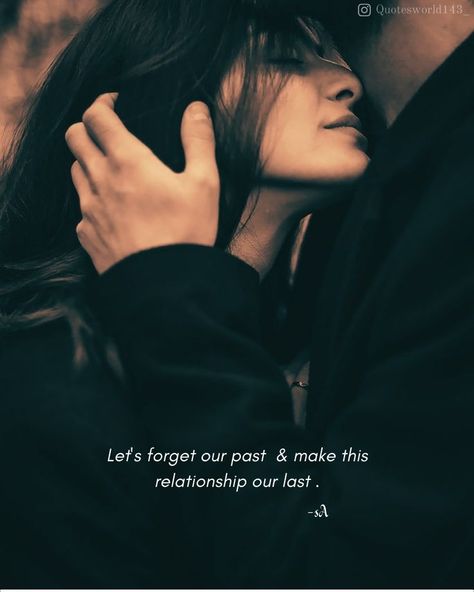 Just forget our past & make a life with yours love Patch Up Quotes, Traditional Indian Outfits, Up Quotes, Different Quotes, Couple Quotes, Quotes Love, Traditional Indian, Romantic Quotes, Love Words