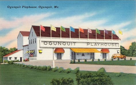 New England Summer Playhouses & Theaters - New England Today Drowsy Chaperone, Ogunquit Beach, New England Summer, Ogunquit Maine, Dear World, School Field, England Summer, School Field Trip, New England Travel