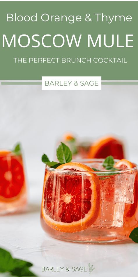 Blood Orange Champagne Mule, Dinner Night Ideas, Fun Coffee Drinks, Blood Orange Recipes, Cocktail Competition, Orange Simple Syrup, Blood Orange Cocktail, Champagne Recipe, Simple Syrup Cocktails