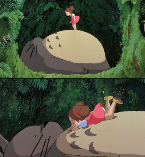 My Neighbor Totoro. My Neighbour Totoro, Ghibli Artwork, Studio Ghibli Movies, K Wallpaper, Studio Ghibli Art, Ghibli Movies, Ghibli Art, My Neighbor Totoro, Hayao Miyazaki