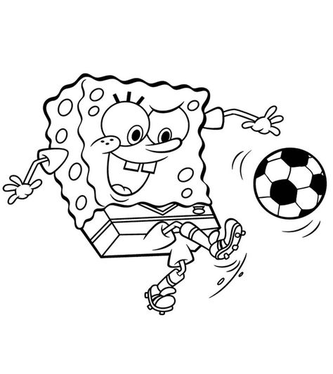 soccer ball coloring page printable nike preschool small games to print Drawings To Trace, Spongebob Coloring, Football Coloring Pages, Sports Coloring Pages, Coloring Activities, Detailed Coloring Pages, Pokemon Coloring Pages, Pokemon Coloring, Elementary Art Projects