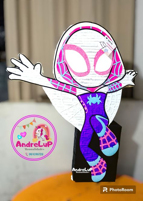 Ghost Spider, Gwen Stacy, Spider Gwen, Super Heroes, Ghost, Cake, Birthday