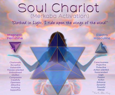 Mind + Psyche + Spirit: Soul Chariot Merkaba Activation Feminine + Masculine Polarities Diagram | #MindPsycheSpirit #SoulChariot #Merkaba Sacred Geometry Symbols, Sacred Geometry Art, Spirit Science, Become Wealthy, Psychic Development, Lost My Job, Ancient Knowledge, Life Changing, Sacred Geometry