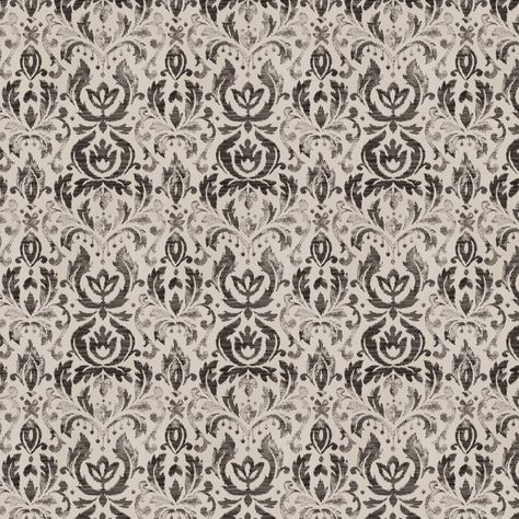 The D6246 Ebony premium quality upholstery fabric by KOVI Fabrics features Global or Ethnic Damask pattern and Black as its colors. It is a Wovens type of upholstery fabric and it is made of 42% Rayon, 33% Polyester, 25% Cotton material. It is rated which makes this upholstery fabric ideal for residential, commercial and hospitality upholstery projects. This upholstery fabric is 56.00 inches wide and is sold by the yard in 0.25 yard increments or by the roll. Kovi Fabrics, Upholstery Projects, Designer Fabric, Damask Pattern, Drapery Fabric, Fabric By The Yard, Upholstery Fabric, Damask, Woven Fabric