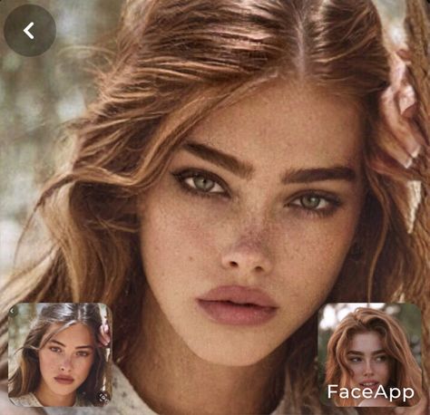 Desired Face Inspiration, Pretty Hazel Eyes Aesthetic, Faceapp Morphing, Brown Hair Brown Eyes Model, Brown Eyes Female Aesthetic, Brown Hair Hazel Eyes Girl, Brown Hair Brown Eyes Freckles Girl, Perfect Nose, Natural Hair Care Tips