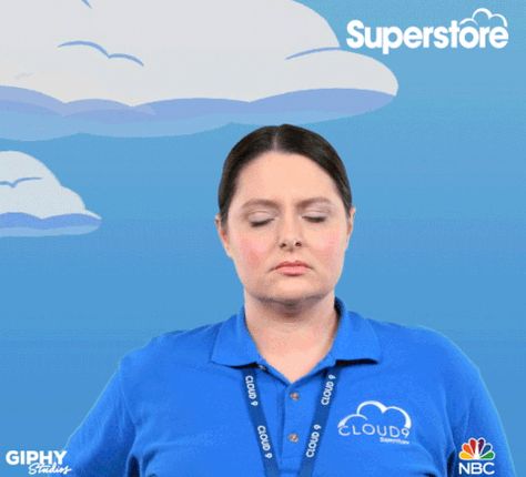 Cloud 9 Superstore, Superstore Tv Show, Superstore Tv, Lauren Ash, Peppa Pig Funny, Hello Gif, Hiking Gif, America Ferrera, The Last Kingdom