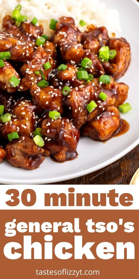 General Tso Chicken Freezer Meal, Instant Pot General Tso Chicken Easy, Recipes With Asian Zing Sauce, Trader Joe’s General Tso Sauce, General Tso Chicken Easy, Instant Pot General Tso Chicken, General Tso Sauce Recipe, General Taos Chicken, Hamburg Recipes