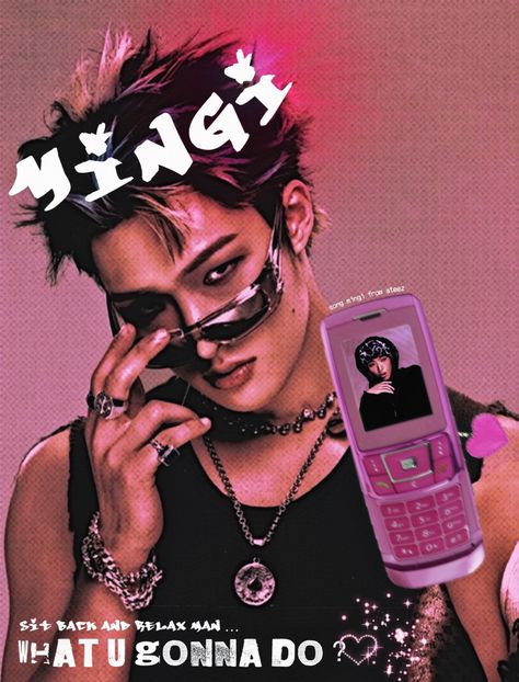 #ateez #songmingi altered states magazine cover inspired poster y2k Altered States Ateez, Ateez Magazine Cover, Ateez Altered States, K Pop Poster Wall Ideas, Ateez Poster Prints, Ateez Y2k, K-pop Aesthetic, Y2k Magazine Cover, Ateez Poster