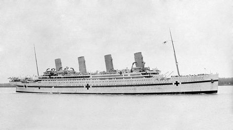 The History of WWI Hospital Ship, the HMHS Britannic Star Liner, Hmhs Britannic, Rms Olympic, Photo Museum, Jacques Cousteau, Cunard Line, Ocean Liner, Rms Titanic, The Titanic