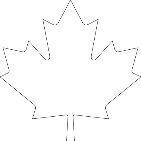 Maple Leaf Template, Leaf Template, Fall Crafts For Kids, Canada Day, Fall Crafts, Winter Decor, Maple Leaf, Paper Flowers, Crafts For Kids