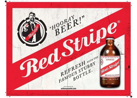 Red Stripe Red Stripe Beer, Craft Beer Logo, Beer Aesthetic, Cup Logo, Beer Poster, Beer Logo, Jack Daniels Whiskey Bottle, Red Stripe, Craft Beer