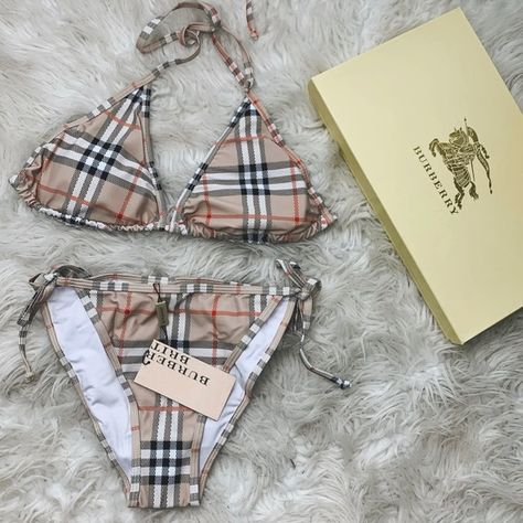 Burberry Bikini Burberry Swimsuit, Literal Legend, Twice Fits, White Ferrari, 2024 Wishlist, Ni Idea, Ferrari, Burberry, Cute Outfits