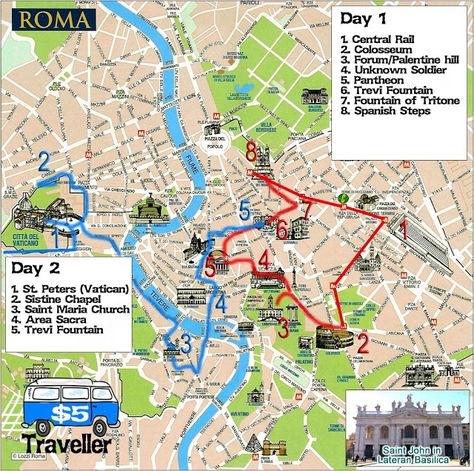 Rome Sightseeing, 2 Days In Rome, Rome Map, Rome Vacation, Rome Itinerary, Italy Itinerary, Europe Vacation, European Vacation, Rome Travel