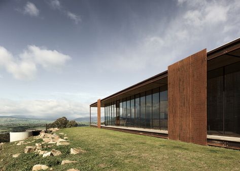 Mansfield House, Self Sustaining Home, Off Grid House, Exposed Concrete, Polished Concrete, Double Glazing, Concrete Blocks, House Built, Sustainable Home