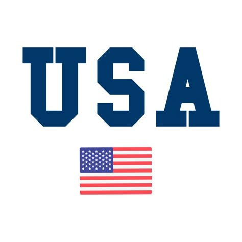 Usa Logo Design, Usa T Shirt Design, Usa Graphic Design, Graphic Tees Design Prints, Stickers Usa, Usa Flag Stickers, Logo Usa, Usa Wallpaper, America Theme