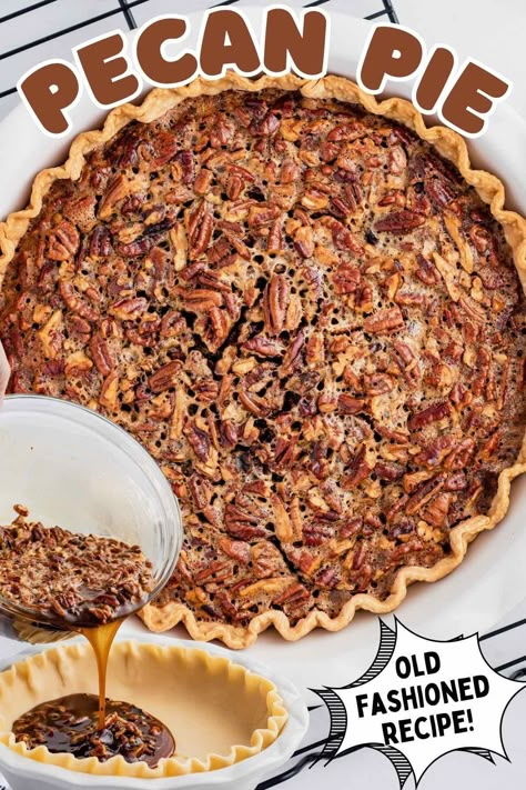 This Pecan Pie that combines rich, gooey filling and toasted pecans, all in a quick and easy recipe! Perfect for holidays or special occasions, this pie offers traditional flavor without the fuss. Impress your guests with minimal effort! #PecanPie #EasyRecipes #HolidayBaking #DessertGoals #QuickAndDelicious Easy Pies To Make, Easy Pecan Pie Recipe, Easy Pies, Easy Pecan Pie, World Desserts, Pecan Pie Easy, Impressive Dessert, Princess Pinky Girl, Juicy Turkey