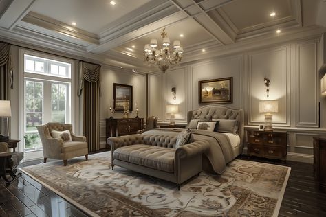 Guest Bedroom Ceiling Design, New Classic Bedroom, Bedroom Seating Area, Latest Living Room Designs, Luxury Room Bedroom, Plans Architecture, Simple House Design, Luxury Bedroom Master, Girl Bedroom Designs