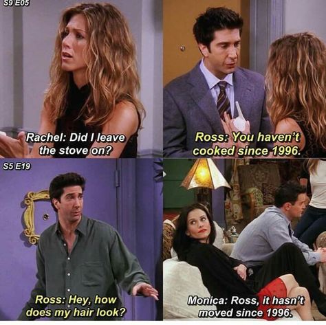 Chandler Joey, Monica Chandler, Friends Tv Quotes, Friends Best Moments, Friend Jokes, Friends Scenes, Friends Episodes, 9gag Funny, Friends Cast