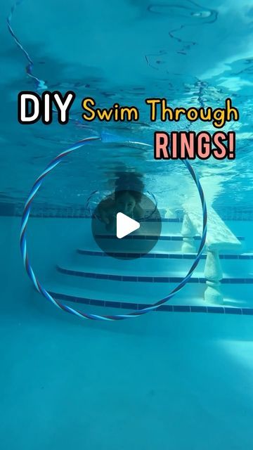 7 Days of Play | Like + Comment RINGS and I’ll send you the step by step instructions. 💦 These are so easy to make, budget friendly, and such a fun way to... | Instagram Diy Pool Toys, Swimming Games, Swimming Pool Games, Outdoor Renovation, Pool Hacks, Pool Activities, Pool Noodle, Pool Games, Diy Pool