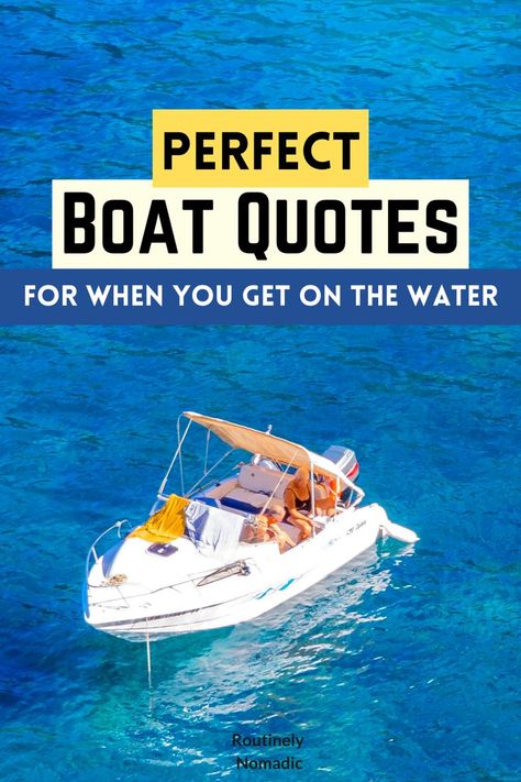 Boat Life Aesthetic, Driving A Boat, Boat Captions, Boat Quotes, Adventure Captions, Boating Quotes, Sailing Quotes, Captions For Instagram Posts, Boat Humor