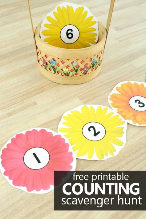 Spring Theme Preschool Activities, Preschool Flower Theme, Flower Math, Spring Math Activities, Spring Theme Preschool, Preschool Garden, Circle Time Activities, Counting For Kids, Spring Math