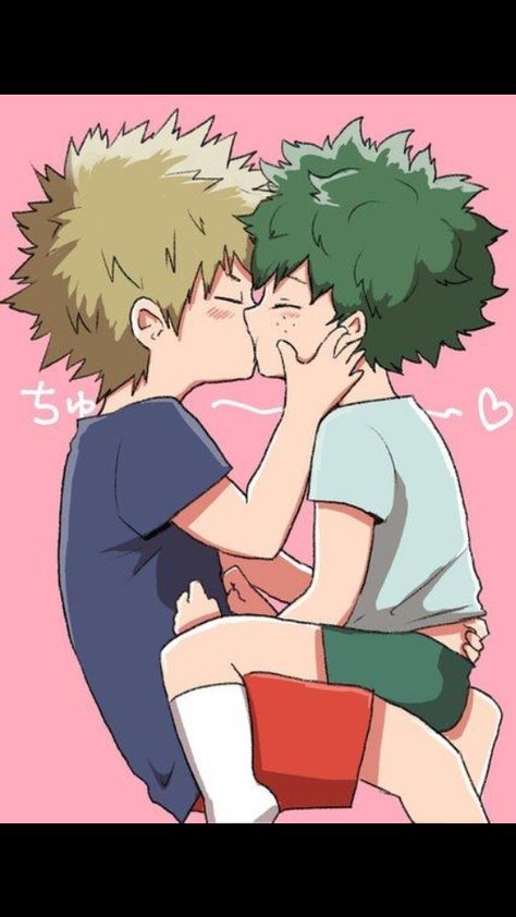 Bakugo And Deku, Deku Fanart, Deku X Kacchan, Boku No Academia, Kids Hero, My Hero Academia 2, Bakugo Katsuki, Villain Deku, Midoriya Izuku