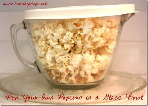 Diy Microwave Popcorn, Homemade Microwave Popcorn, Popcorn Recipes Easy, Air Popper, Healthy Popcorn, Amazing Food Hacks, Homemade Popcorn, Pampered Chef Recipes, Microwave Popcorn