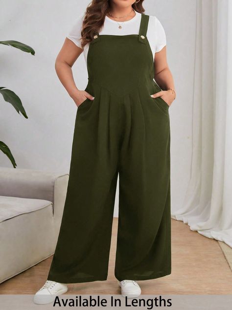 Overalls outfit plus size