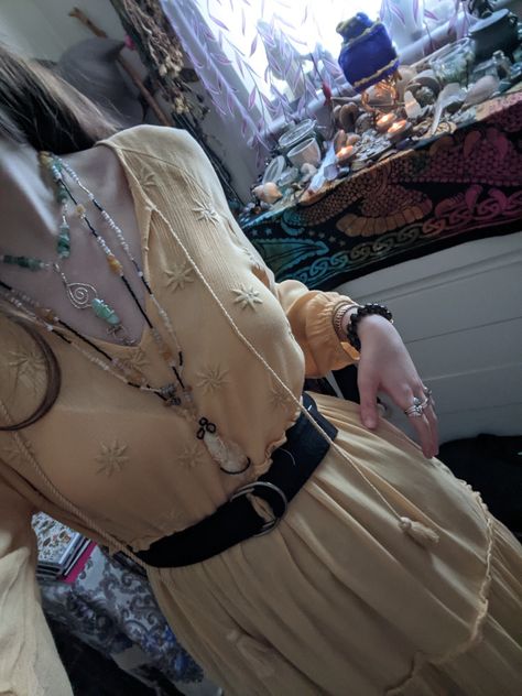 Ostara Outfit, Inspiration Dress, Dress Code, Yellow Dress, Dress Codes, Holiday Outfits, Fashion Inspo, Yellow, The Originals