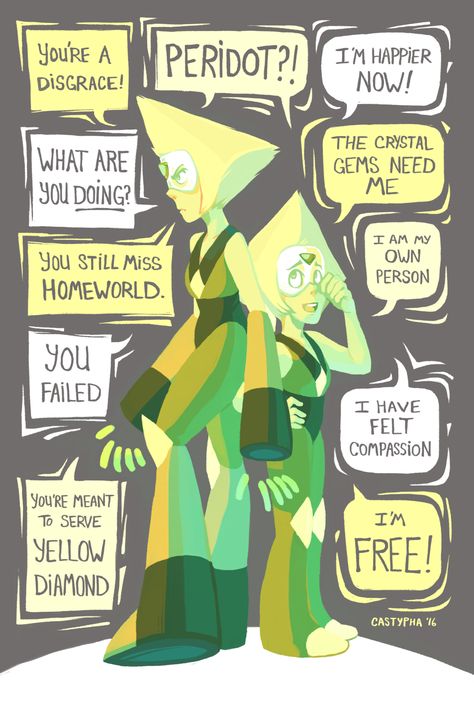 Steven Universe Peridot, Steven Universe Pictures, Steven Uni, Peridot Steven Universe, Universe Tattoo, Universe Images, Steven Universe Drawing, Steven Universe Memes, Steven Universe Funny