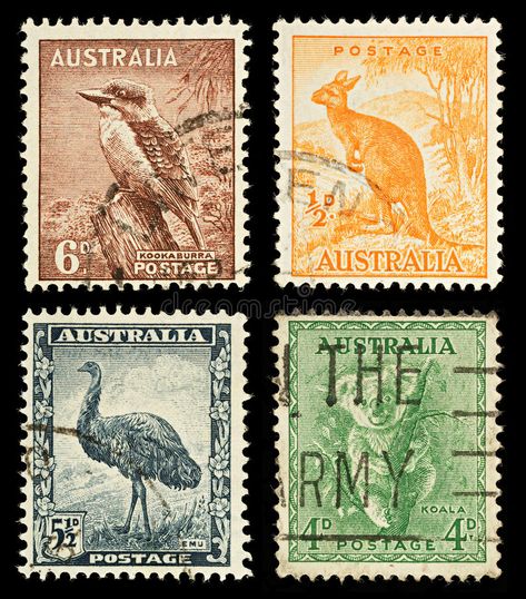 Australia Wildlife Postage Stamps. Four Australian Used Postage Stamps showing N , #ad, #Stamps, #Australian, #Postage, #Australia, #Wildlife #ad Australia Wildlife, Australian Stamps, Postage Stamp Collecting, Postage Stamp Design, Australia History, Native Australians, Old Stamps, Alice Springs, Australian Wildlife