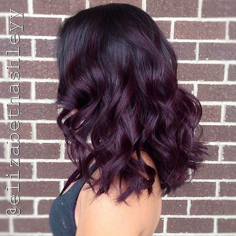 Hair Colour Without Bleach, Balayage Purple, Purple Hair Colour, Asian Balayage, Coloured Hair, Hair Colours, Hair Colour, Purple Hair, Gorgeous Hair