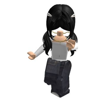 Black Hair Roblox Avatar, Roblox Avatars Black Hair, Emo Roblox Outfits, Roblox Emo Outfits, Roblox Skin, Y2k Fits, Roblox Skins, Y2k Outfit Ideas, Black Hair Roblox