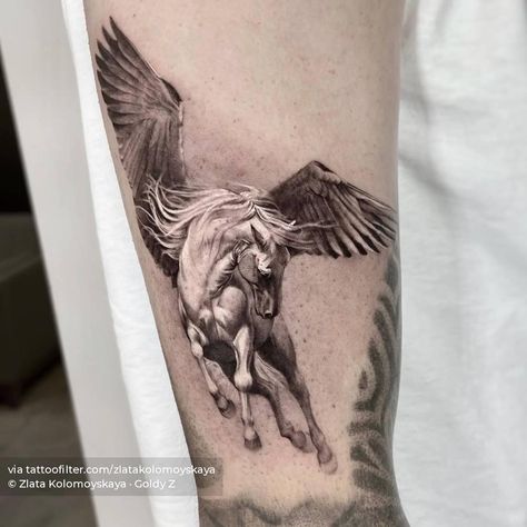 Tortoise Tattoo, Pegasus Tattoo, Mens Body Tattoos, Wing Tattoo Men, Phoenix Tattoo Design, Geometric Tattoo Design, Mythology Tattoos, Greek Tattoos, Incredible Tattoos